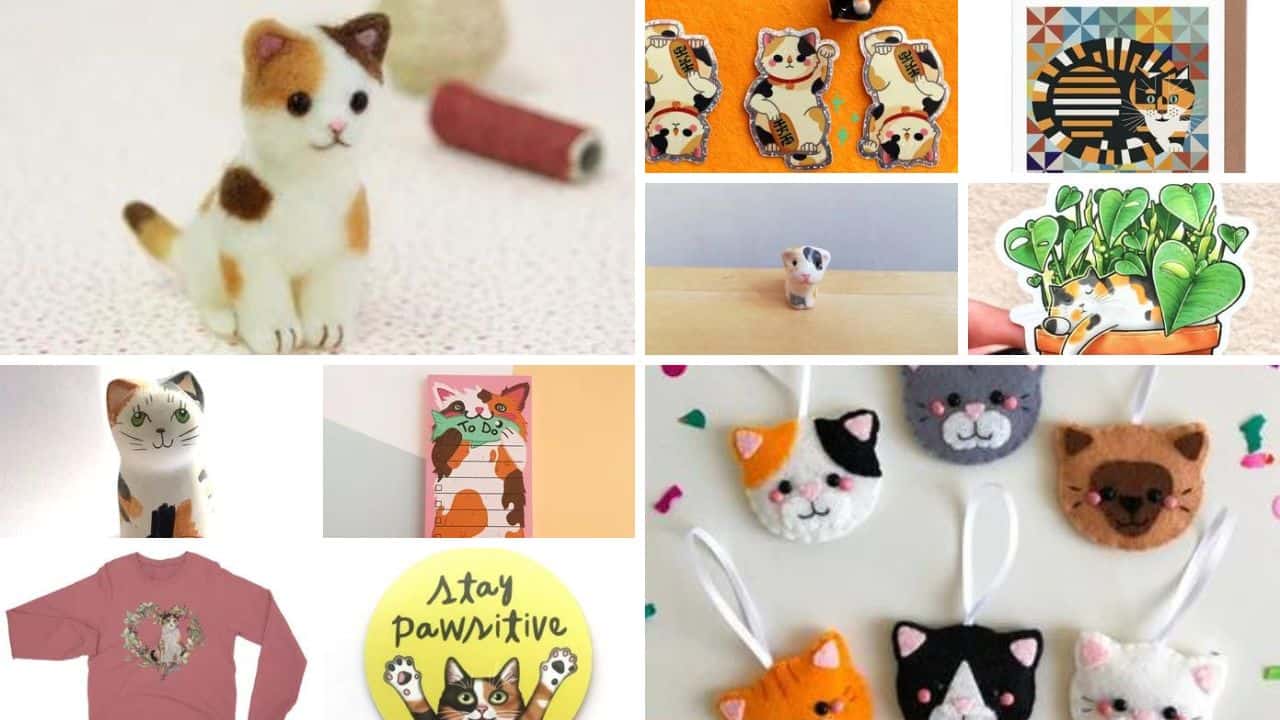 calico cat gift guide