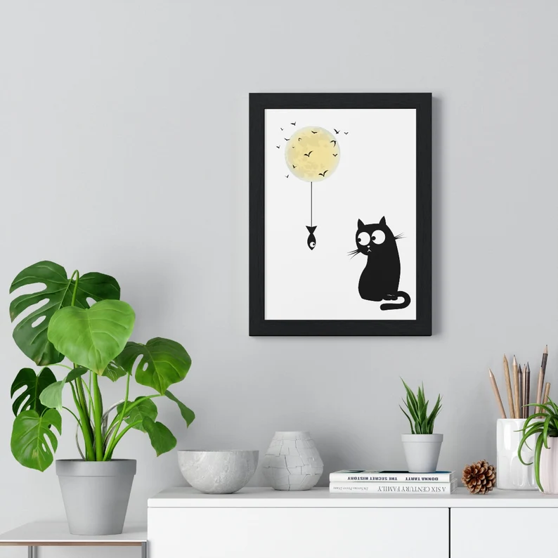 funny cat art