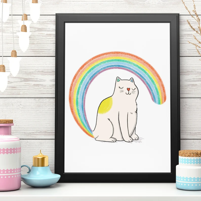 rainbow cats