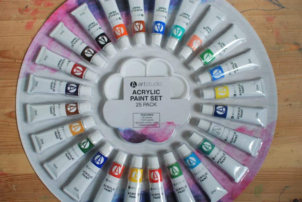 cheap acrylic paint sets