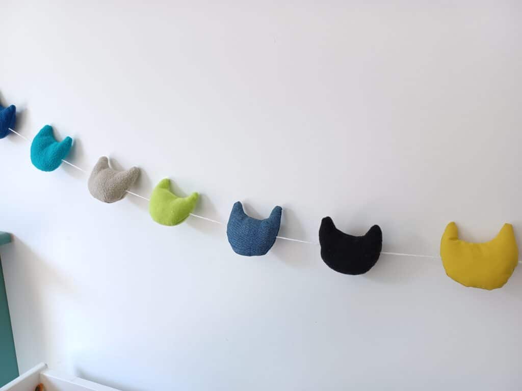 cat bunting diy crafts