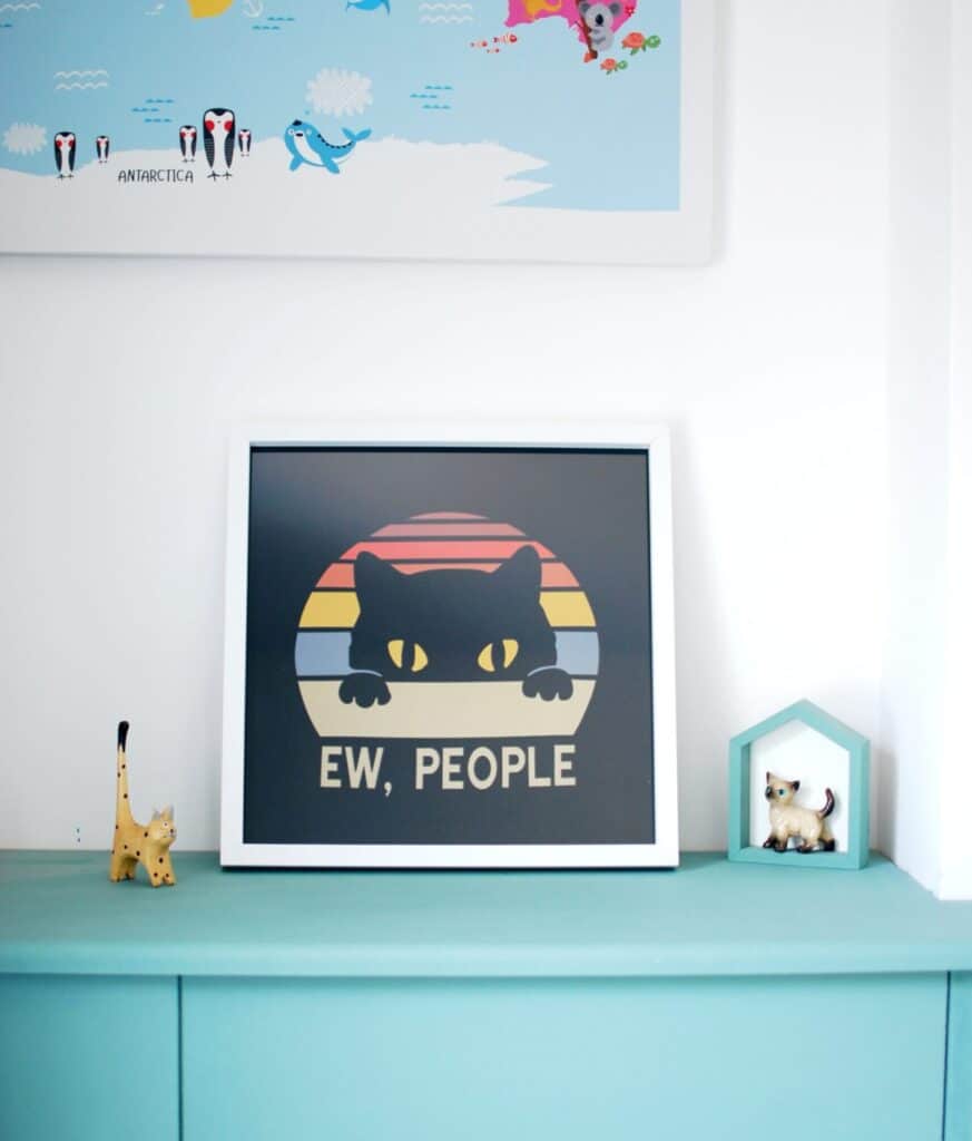 How to turn a t-shirt into wall art