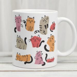 Cute cats coffee mug