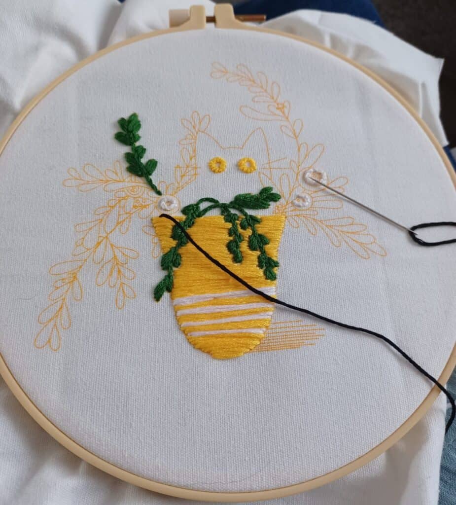 embroidery for mental health