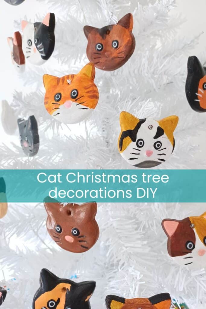 Cat Christmas tree decorations DIY