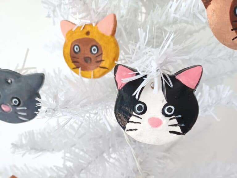 Cat Christmas tree decorations DIY