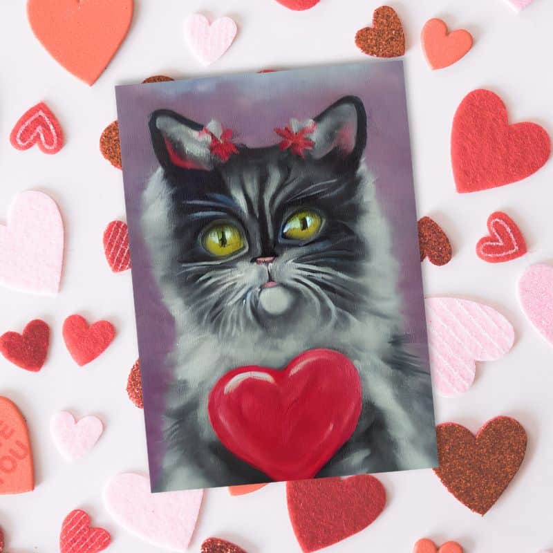 Valentine gifts best sale for cat lovers