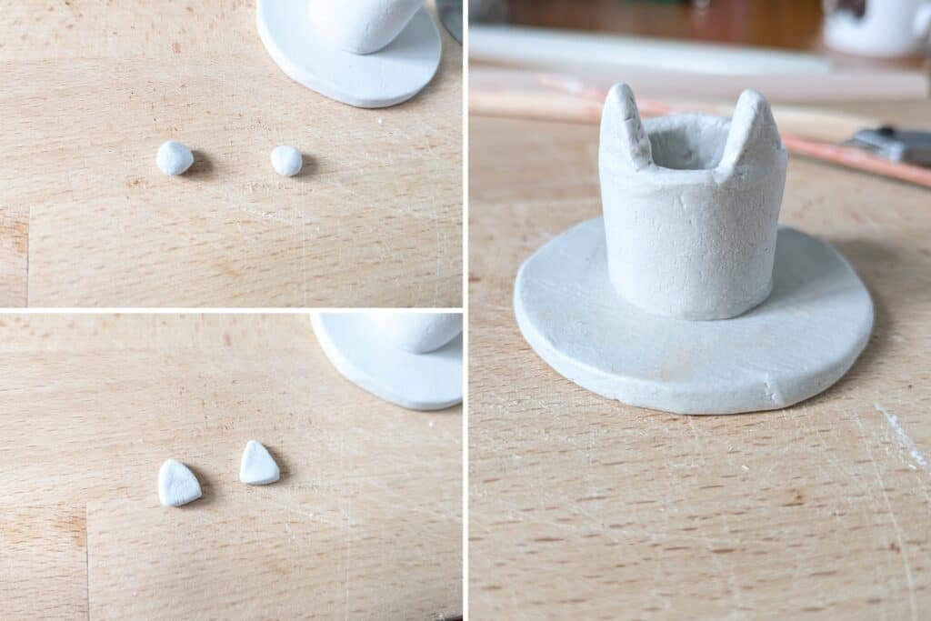 Air dry clay cat projects