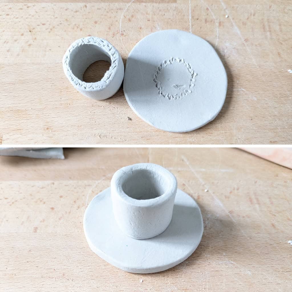 How to join air dry clay